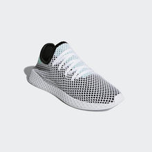 Load image into Gallery viewer, DEERUPT RUNNER SHOES CORE BLACK / EASY GREEN / CLOUD WHITE ADIDAS