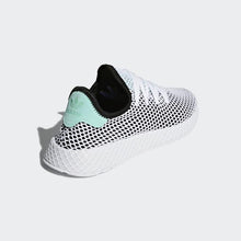 Load image into Gallery viewer, DEERUPT RUNNER SHOES CORE BLACK / EASY GREEN / CLOUD WHITE ADIDAS