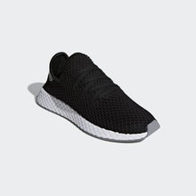 Load image into Gallery viewer, DEERUPT RUNNER SHOES CORE BLACK / CORE BLACK / SOLAR RED ADIDAS