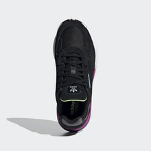 Load image into Gallery viewer, FALCON SHOES CORE BLACK / CORE BLACK / SHOCK PINK ADIDAS
