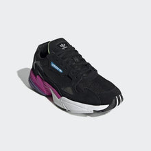 Load image into Gallery viewer, FALCON SHOES CORE BLACK / CORE BLACK / SHOCK PINK ADIDAS