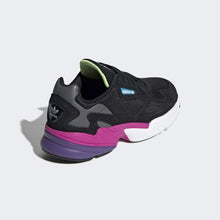 Load image into Gallery viewer, FALCON SHOES CORE BLACK / CORE BLACK / SHOCK PINK ADIDAS