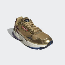 Load image into Gallery viewer, FALCON SHOES GOLD METALLIC / GOLD METALLIC / OFF WHITE ADIDAS