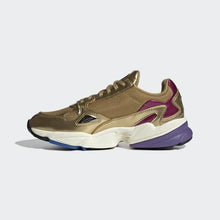 Load image into Gallery viewer, FALCON SHOES GOLD METALLIC / GOLD METALLIC / OFF WHITE ADIDAS