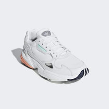 Load image into Gallery viewer, FALCON SHOES CRYSTAL WHITE / CRYSTAL WHITE / EASY ORANGE ADIDAS