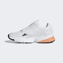 Load image into Gallery viewer, FALCON SHOES CRYSTAL WHITE / CRYSTAL WHITE / EASY ORANGE ADIDAS