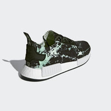 Load image into Gallery viewer, NMD_R1 PRIMEKNIT SHOES CORE BLACK / CLOUD WHITE / AERO GREEN ADIDAS