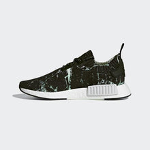 Load image into Gallery viewer, NMD_R1 PRIMEKNIT SHOES CORE BLACK / CLOUD WHITE / AERO GREEN ADIDAS