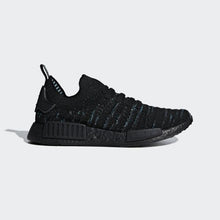 Load image into Gallery viewer, NMD_R1 STLT PARLEY PRIMEKNIT SHOES CORE BLACK / BLUE SPIRIT / EQT GREEN ADIDAS