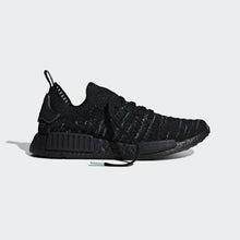 Load image into Gallery viewer, NMD_R1 STLT PARLEY PRIMEKNIT SHOES CORE BLACK / BLUE SPIRIT / EQT GREEN ADIDAS