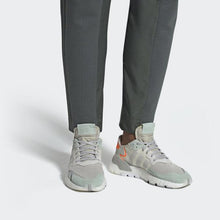 Load image into Gallery viewer, NITE JOGGER SHOES RAW WHITE / GREY ONE / VAPOUR GREEN ADIDAS