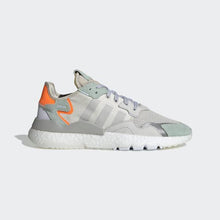 Load image into Gallery viewer, NITE JOGGER SHOES RAW WHITE / GREY ONE / VAPOUR GREEN ADIDAS