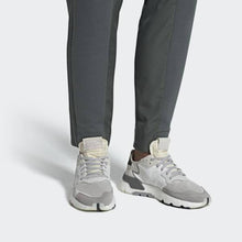 Load image into Gallery viewer, NITE JOGGER SHOES CLOUD WHITE / CRYSTAL WHITE / CORE BLACK ADIDAS