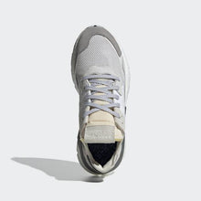 Load image into Gallery viewer, NITE JOGGER SHOES CLOUD WHITE / CRYSTAL WHITE / CORE BLACK ADIDAS