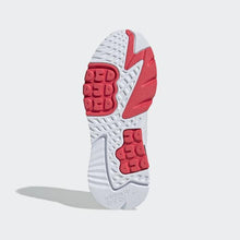 Load image into Gallery viewer, NITE JOGGER SHOES CLOUD WHITE / CRYSTAL WHITE / SHOCK RED ADIDAS
