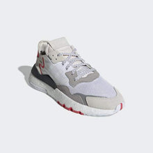 Load image into Gallery viewer, NITE JOGGER SHOES CLOUD WHITE / CRYSTAL WHITE / SHOCK RED ADIDAS
