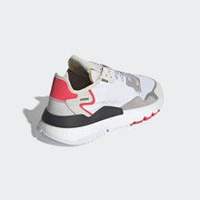 Load image into Gallery viewer, NITE JOGGER SHOES CLOUD WHITE / CRYSTAL WHITE / SHOCK RED ADIDAS