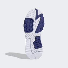 Load image into Gallery viewer, NITE JOGGER SHOES RAW WHITE / GREY ONE / ACTIVE BLUE ADIDAS