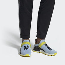 Load image into Gallery viewer, PW SOLAR HU NMD BLACK / CORE BLACK / BRIGHT ORANGE ADIDAS