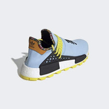 Load image into Gallery viewer, PW SOLAR HU NMD BLACK / CORE BLACK / BRIGHT ORANGE ADIDAS