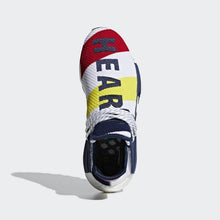 Load image into Gallery viewer, PHARRELL WILLIAMS BBC HU NMD SHOES CLOUD WHITE / SCARLET / DARK BLUE ADIDAS