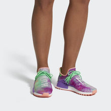 Load image into Gallery viewer, PHARRELL WILLIAMS HU HOLI NMD MC SHOES CHALK CORAL / BLACK / BLACK ADIDAS