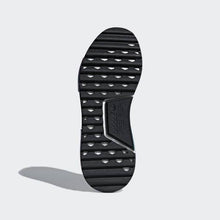 Load image into Gallery viewer, PHARRELL WILLIAMS HU HOLI NMD MC SHOES PINK GLOW / LAB GREEN / FLASH PURPLE ADIDAS