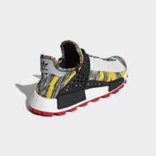 Load image into Gallery viewer, PHARRELL WILLIAMS SOLARHU NMD SHOES BLACK / CORE BLACK / RED ADIDAS