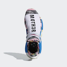 Load image into Gallery viewer, PHARRELL WILLIAMS SOLARHU NMD SHOES LIGHT PINK / CORE BLACK / BRIGHT BLUE ADIDAS