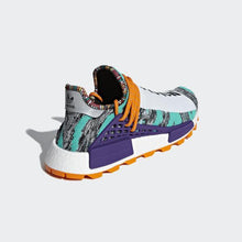 Load image into Gallery viewer, PHARRELL WILLIAMS SOLARHU NMD SHOES HI-RES AQUA / CORE BLACK / BLACK ADIDAS