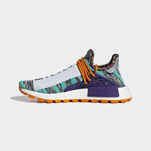 Load image into Gallery viewer, PHARRELL WILLIAMS SOLARHU NMD SHOES HI-RES AQUA / CORE BLACK / BLACK ADIDAS