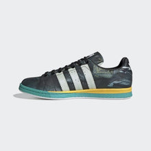 Load image into Gallery viewer, RS SAMBA STAN SHOES CORE BLACK / CLOUD WHITE / BRIGHT BLUE ADIDAS