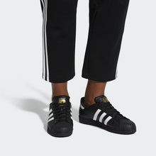 Load image into Gallery viewer, SUPERSTAR FOUNDATION SHOES CORE BLACK / CLOUD WHITE / CORE BLACK ADIDAS