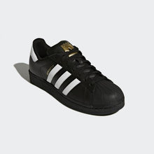 Load image into Gallery viewer, SUPERSTAR FOUNDATION SHOES CORE BLACK / CLOUD WHITE / CORE BLACK ADIDAS