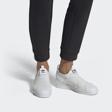 Load image into Gallery viewer, SUPERSTAR SLIP-ON SHOES CLOUD WHITE / CLOUD WHITE / CORE BLACK ADIDAS