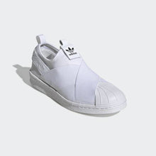 Load image into Gallery viewer, SUPERSTAR SLIP-ON SHOES CLOUD WHITE / CLOUD WHITE / CORE BLACK ADIDAS