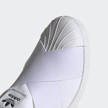 Load image into Gallery viewer, SUPERSTAR SLIP-ON SHOES CLOUD WHITE / CLOUD WHITE / CORE BLACK ADIDAS
