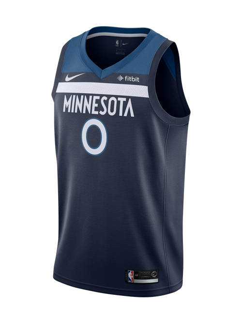 0 - Minnesota Timberwolves Jeff Teague Icon Swingman Jersey - Grey