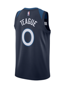 0 - Minnesota Timberwolves Jeff Teague Icon Swingman Jersey - Grey