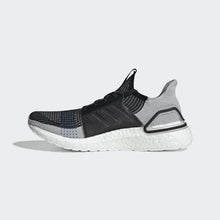 Load image into Gallery viewer, ULTRABOOST 19 SHOES CORE BLACK / GREY SIX / SHOCK CYAN ADIDAS