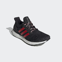 Load image into Gallery viewer, ULTRABOOST SHOES CORE BLACK / SCARLET / GREY THREE ADIDAS