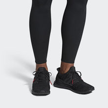 Load image into Gallery viewer, ULTRABOOST SHOES CORE BLACK / CORE BLACK / ACTIVE RED ADIDAS
