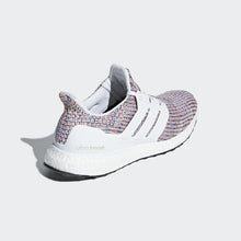 Load image into Gallery viewer, ULTRABOOST SHOES CLOUD WHITE / CLOUD WHITE / COLLEGIATE NAVY ADIDAS