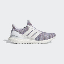 Load image into Gallery viewer, ULTRABOOST SHOES CLOUD WHITE / CLOUD WHITE / BLUE ADIDAS