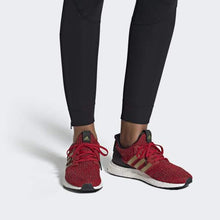 Load image into Gallery viewer, ULTRABOOST X GAME OF THRONES SHOES SCARLET / GOLD METALLIC / CORE BLACK ADIDAS 2019