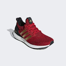 Load image into Gallery viewer, ULTRABOOST X GAME OF THRONES SHOES SCARLET / GOLD METALLIC / CORE BLACK ADIDAS 2019