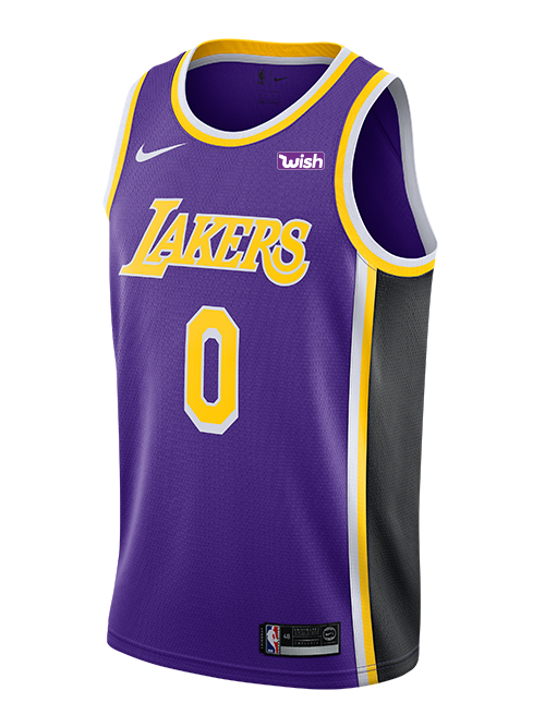 0 - Los Angeles Lakers Kyle Kuzma 2018-19 Statement Edition Swingman Jersey - Purple