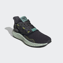 Load image into Gallery viewer, ZX 4000 4D SHOES CARBON / CARBON / SEMI SOLAR YELLOW ADIDAS