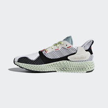 Load image into Gallery viewer, ZX 4000 4D SHOES CLOUD WHITE / GREY TWO / LINEN GREEN ADIDAS