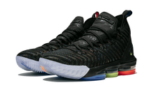 Load image into Gallery viewer, Nike Lebron 16 BLACK/ METALLIC SILVER